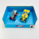 1999 Hot Wheels Toy Story Big Stunt Buzz KB Toys Exclusive 2 Pack Set de 2 - Red Baron, Shock Factor