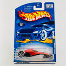 2001 Hot Wheels Greased Lightnin' 131 naranja PR5