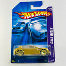 2007 Hot Wheels Gold Rides Unobtainium 1 dorado cromado Bling base ZAMAC
