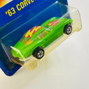 1991 Hot Wheels Speed Points Promocional McDonalds 63 Corvette verde BW
