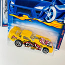 2001 Hot Wheels Extreme Sports Series Colección Set de 4 - MX-48 Turbo, Double Vision, Twin Mill II, Ford Probe Funny Car