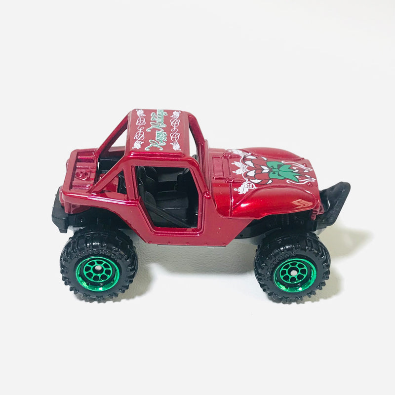 2019 Matchbox MBX Happy Holidays MBX 4x4 rojo - Loose