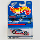1999 Hot Wheels 97 Corvette 867 azul metálico 5SP