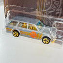 2019 Hot Wheels 51 Anniversary Satin and Chrome Colección Set de 6 - Custom 71 El Camino, 71 Datsun 510 Wagon, Custom 67 Pontiac Firebird, Aristo Rat, 63 Chevy II, 70 Plymouth Superbird