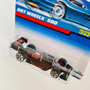 1997 Hot Wheels 500 No Fear Race Car 244 negro 5DOT
