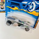2001 Hot Wheels Skull & Crossbones Colección Set de 4 - Rigor Motor, Blast Lane, Deuce Roadster, Screamin' Hauler