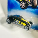 2009 Hot Wheels Modified Rides Sooo Fast negro 5SP con SK5 base ZAMAC