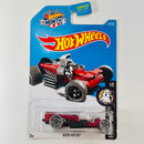 2017 Hot Wheels Fright Cars Rigor Motor rojo PR5