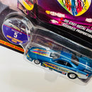 1997 Johnny Lightning Dragsters USA NHRA Limited Edition 1/15,000 K.C. Spurlock King of the Burnouts 95 Dodge Avenger Funny Car azul