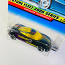2000 Hot Wheels Future Fleet Series Chrysler Thunderbolt negro 3SP