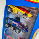 2000 Hot Wheels Star Explorers 5 Pack Set de 5 - Shadow Jet, Radar Ranger, Solar Eagle III, Speed Machine Mantis, Flashfire