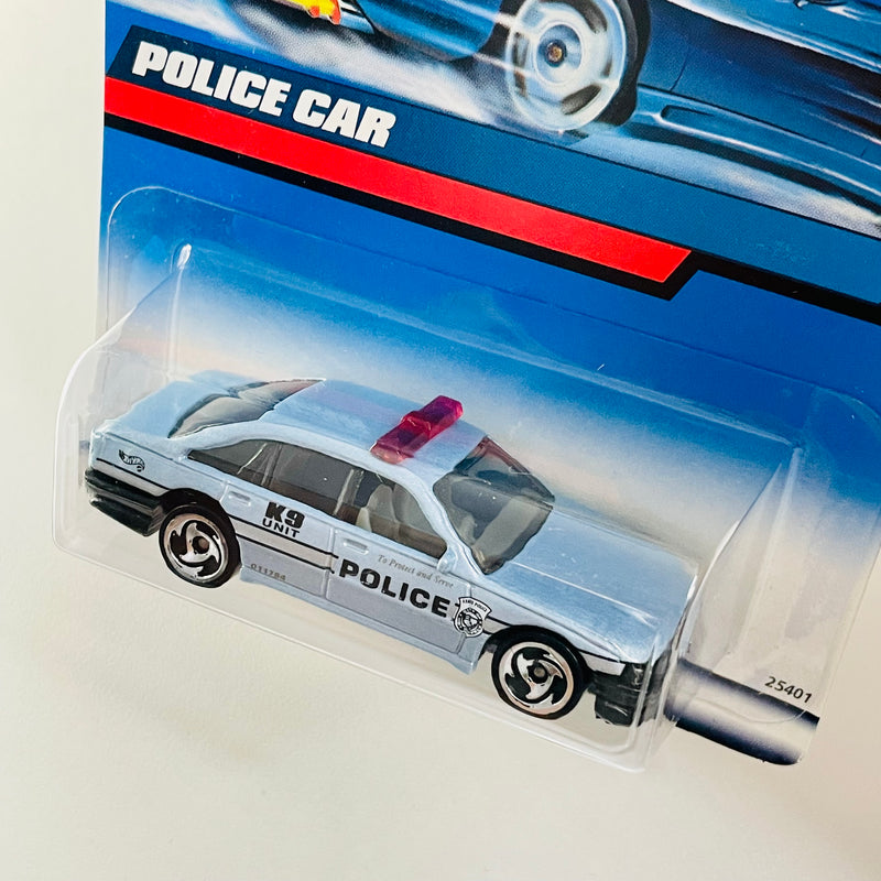 2000 Hot Wheels Police Car celeste SB