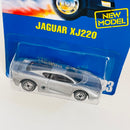 1993 Hot Wheels New Model Jaguar XJ220 203 plata metálico UH Primera Edición