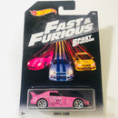 2018 Hot Wheels Rápidos y Furiosos 2 Fast 2 Furious Honda S2000 rosado Y5