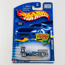 2002 Hot Wheels Super Modified 211 azul metálico LW base ZAMAC