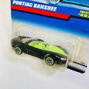 1996 Hot Wheels Pontiac Banshee 457 negro LW base ZAMAC Blíster 90s