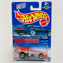 2000 Hot Wheels Speed Blaster Series Pontiac Firebird Funny Car naranja metálico 5SP base ZAMAC Blíster 90s