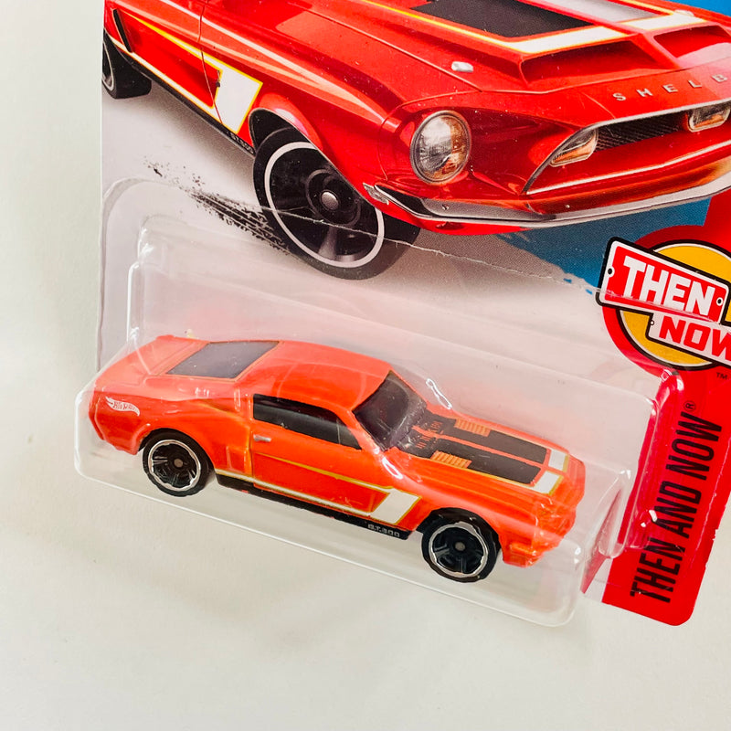 2016 Hot Wheels Then and Now 68 Shelby GT500 naranja MC5