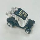 2000 Hot Wheels Secret Code Series Tee'd Off 047 negro 5SP base ZAMAC - Loose