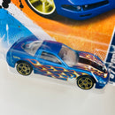 2011 Hot Wheels Heat Fleet 97 Corvette azul metálico PR5