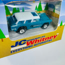 1999 Hot Wheels Special Edition JC Whitney 55 Chevy Nomad turquesa Llantas de Goma RR base ZAMAC