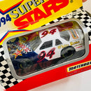 1994 Matchbox Super Stars Limited Edition NASCAR White Rose Racing 94 Chevrolet Lumina blanco