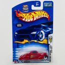 2003 Hot Wheels 35 Aniversario First Editions Swoop Coupe 025 rojo 5SP con SK5 Tarjeta Borde Blanco