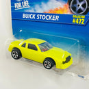 1996 Hot Wheels Buick Stocker 472 amarillo  5SP variante Sin Tampo