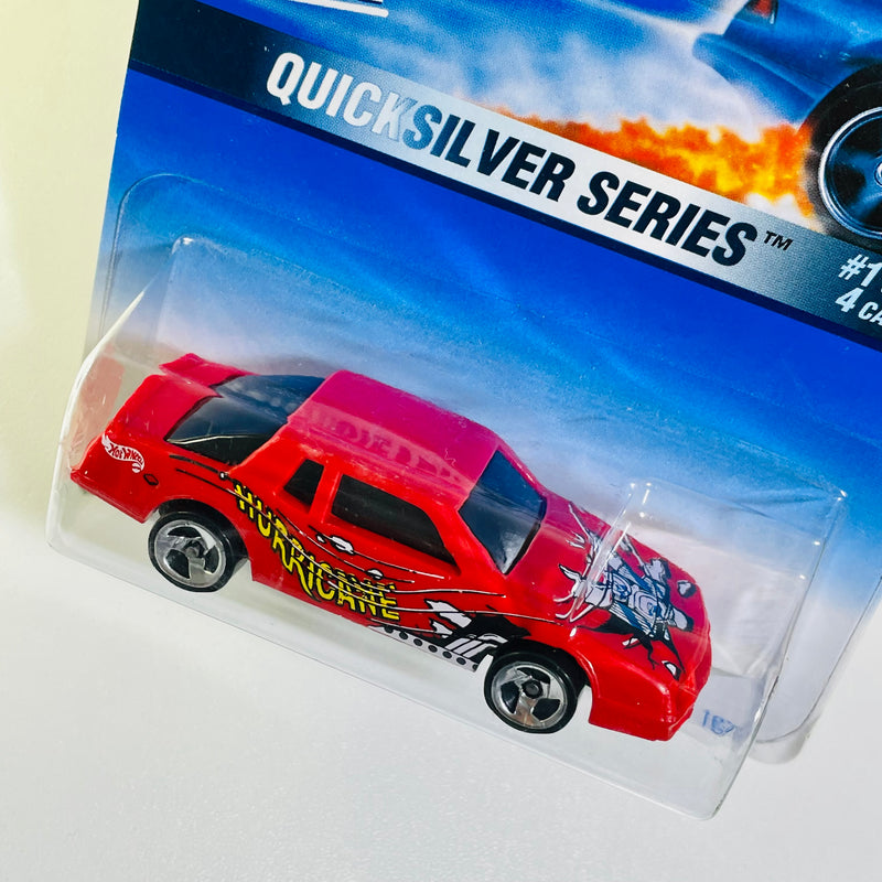 1997 Hot Wheels Quicksilver Series Chevy Stocker rojo 3SP base ZAMAC