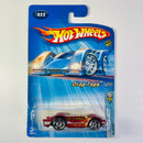 2005 Hot Wheels Drop Tops First Editions 57 Nomad 022 rojo PR5 base ZAMAC