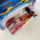 2002 Hot Wheels Trump Cars Hammered Coupe 072 rojo 5SP