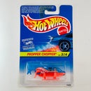 1996 Hot Wheels Propper Chopper azul Tarjeta Mexicana