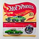 2018 Hot Wheels 50th Anniversary Originals 67 Plymouth Hemi Barracuda verde spectraflame redline RL base ZAMAC