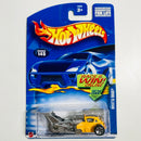 2002 Hot Wheels Whatta Drag 145 amarillo 5SP base ZAMAC