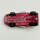 1995 Hot Wheels McDonalds Happy Meal Back Burner rojo - Loose
