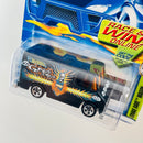 2002 Hot Wheels Grave Rave Wagon Combat Medic negro 5SP