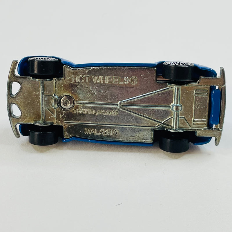2000 Hot Wheels Circus on Wheels Series Fat Fendered 40 Ford azul LW base ZAMAC - Loose