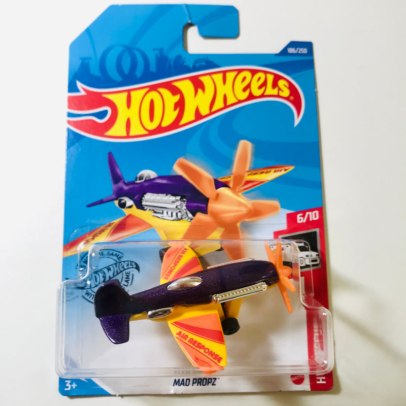 2020 Hot Wheels HW Rescue Mad Propz morado 5SP