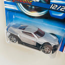 2005 Hot Wheels First Editions Realistix Symbolic 012 plata metálico PR5 Blíster Transición 2006