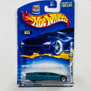 2002 Hot Wheels First Editions Syd Mead's Sentinel 400 Limo 054 verde metálico 5SP