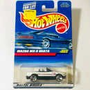 1999 Hot Wheels Mazda MX-5 Miata blanco 3SP