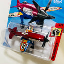 2018 Hot Wheels HW Daredevils Mad Propz rojo 5SP