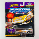1997 Johnny Lightning Dragsters USA NHRA Limited Edition 1/15,000 Whit Bazemore Fast Orange 94 Dodge Daytona Funny Car negro con blanco