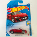 2020 Hot Wheels Factory Fresh 2019 Audi R8 Spyder rojo PR5