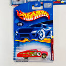 2001 Hot Wheels Monsters Series Colección Set de 4 - 59 Impala, Tail Dragger, 59 Cadillac, Purple Passion