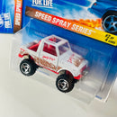 1997 Hot Wheels Speed Spray Series Colección Set de 4 - Hydroplane, Street Roader, XT-3, Ford Funny Car