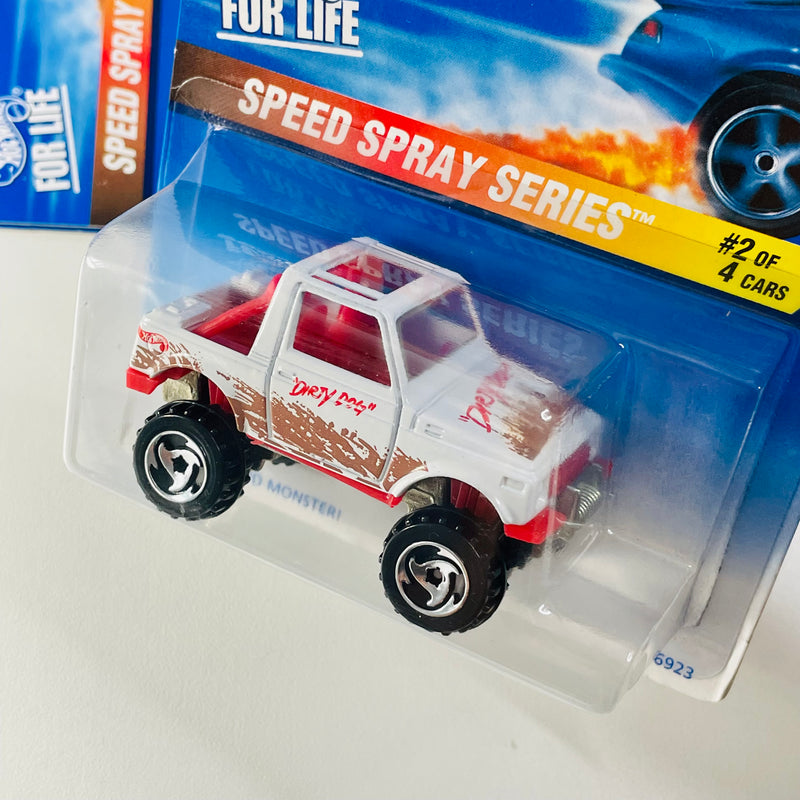 1997 Hot Wheels Speed Spray Series Colección Set de 4 - Hydroplane, St