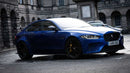 2020 Hot Wheels Premium Fast & Furious Full Force Rápidos y Furiosos Jaguar XE SV Project 8 azul metálico Llantas de Goma RR