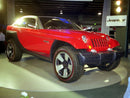 1999 Hot Wheels First Editions Jeep Jeepster rojo 5SP base ZAMAC