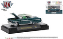 2021 M2 Machines Detroit Muscle Limited Edition 1/9,600 1954 Mercury Sun Valley R61 azul Llantas de Goma